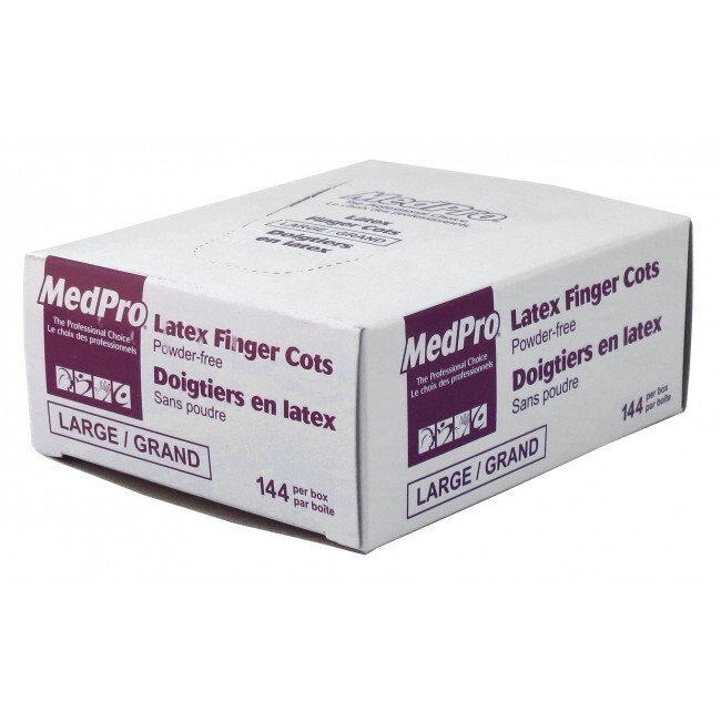 62-580318 LATEX FINGER COTS LARGE